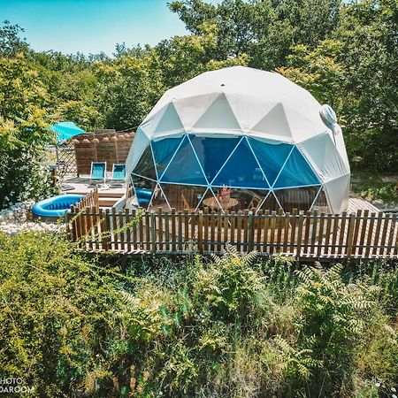 Les Domes Des Gorges Ruoms Exterior foto