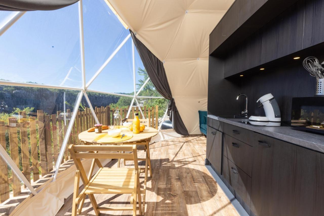 Les Domes Des Gorges Ruoms Exterior foto